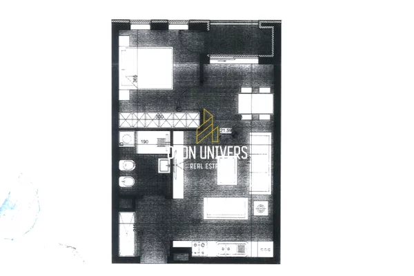 Shtepi ne shitje 1+1 ne Tirane - 44,394 Euro