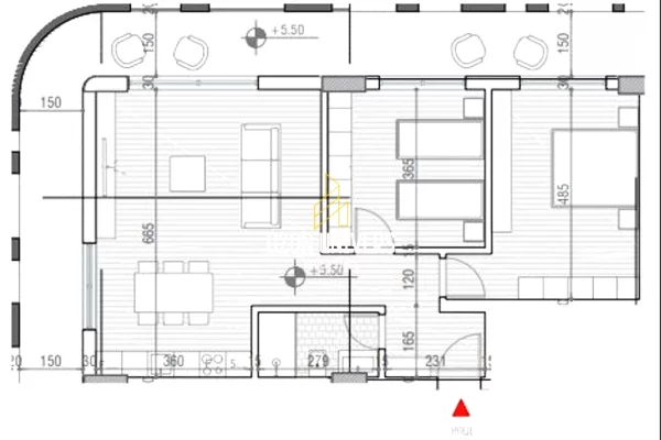 Shtepi ne shitje 2+1 ne Vlore - 290,950 Euro