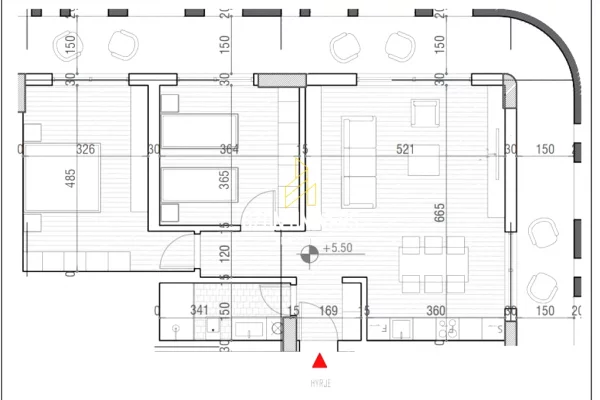 Shtepi ne shitje 2+1 ne Vlore - 296,824 Euro