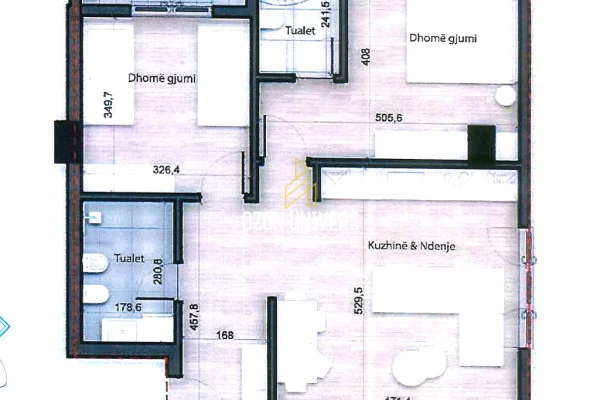 Shtepi ne shitje 2+1 ne Tirane - 154,950 Euro