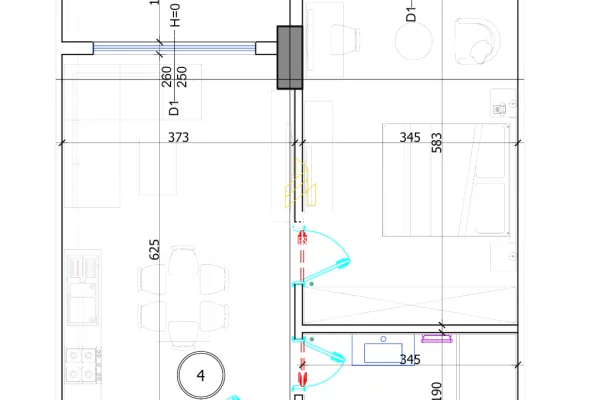 Casa in vendita 1+1 a Kavaja - 87,984 Euro