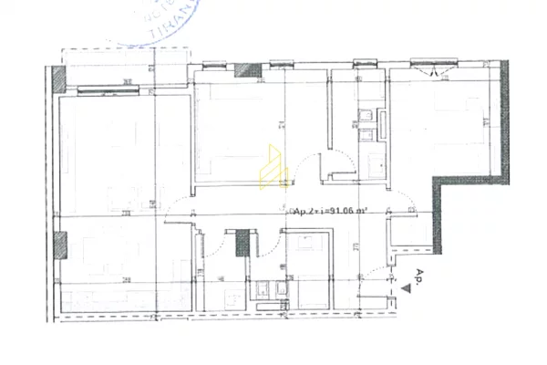Shtepi ne shitje 2+1 ne Tirane - 110,429 Euro