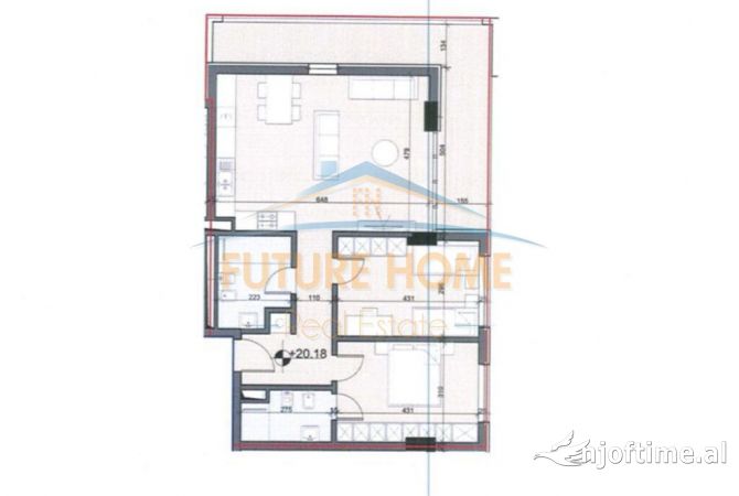 Shtepi ne shitje 2+1 ne Tirane - 127,000 Euro