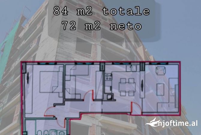 Shtepi ne shitje 2+1 ne Tirane - 120,000 Euro