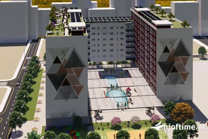 Shtepi ne shitje Apartament ne Tirane, 1+1, Mobilimi Bosh, pa mobiluar, Pagesa 152,500  Euro.