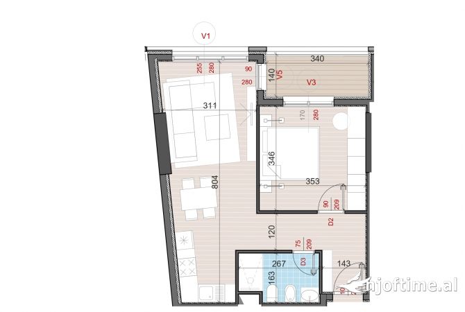 SHITET APARTAMENT NE ALI DEM