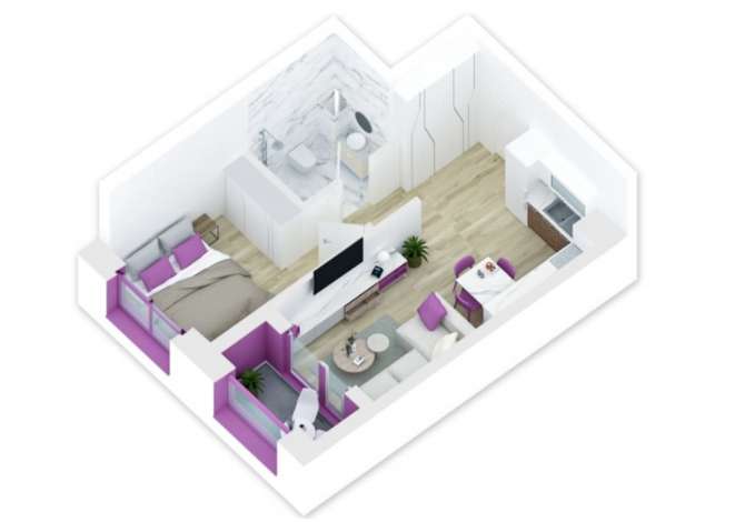 Shtepi ne shitje 1+1 ne Tirane - 71,000 Euro