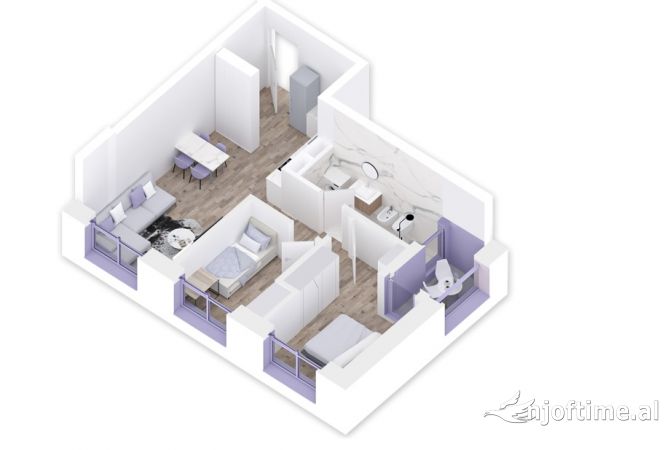 Shtepi ne shitje 2+1 ne Tirane - 102,000 Euro