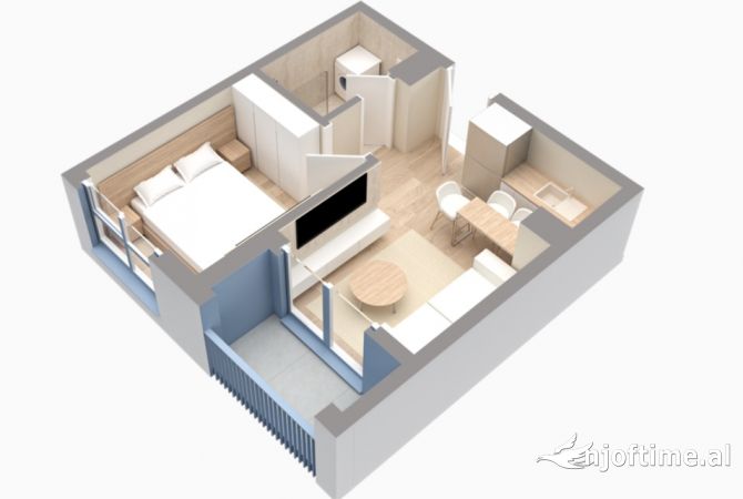 Shtepi ne shitje 1+1 ne Tirane - 65,000 Euro