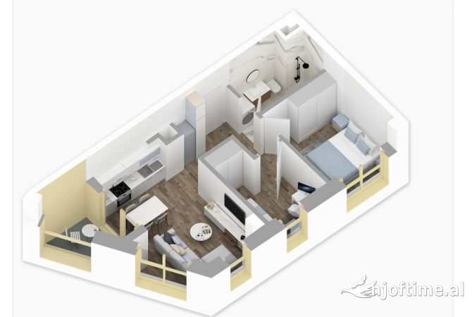 Shtepi ne shitje 2+1 ne Tirane - 102,000 Euro