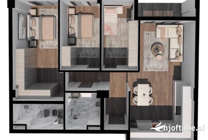 Shtepi ne shitje 3+1 ne Tirane - 155,000 Euro