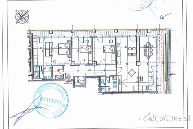 Shtepi ne shitje Apartament ne Tirane, 3+1, Mobilimi Bosh, pa mobiluar, Pagesa 620,000  Euro.