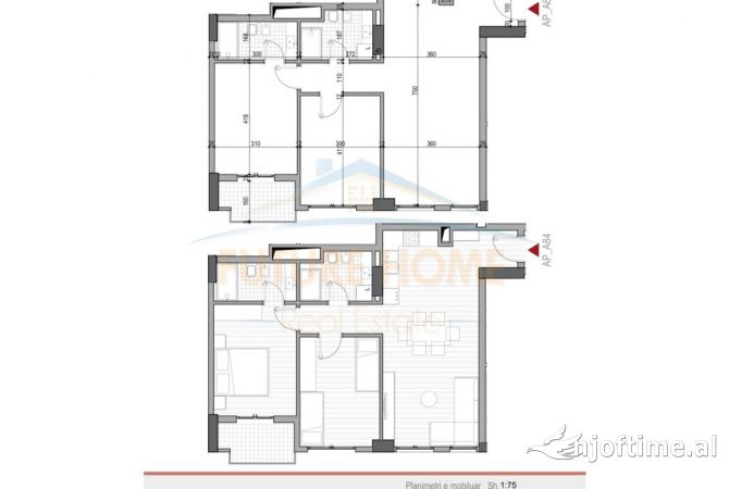 Shtepi ne shitje 2+1 ne Tirane - 138,180 Euro