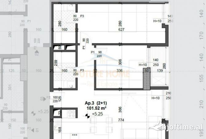 Shtepi ne shitje 2+1 ne Tirane - 141,000 Euro