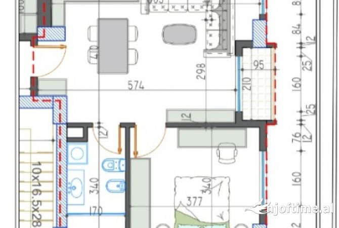 Shtepi ne shitje 1+1 ne Tirane - 66,000 Euro