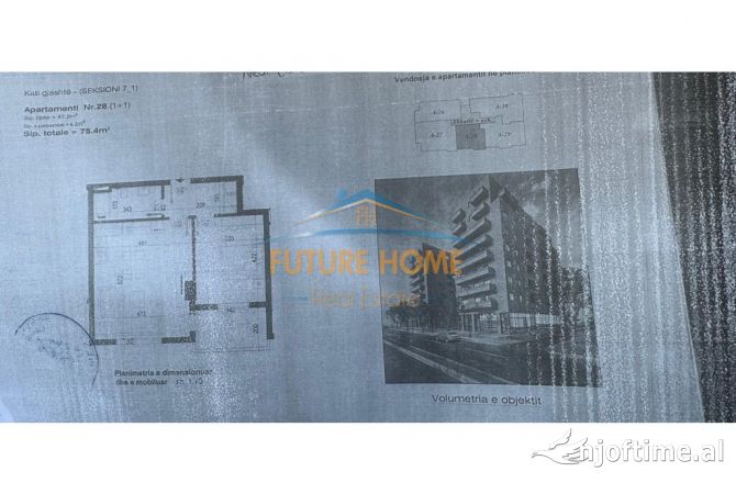 Shtepi ne shitje 1+1 ne Tirane - 64,090 Euro