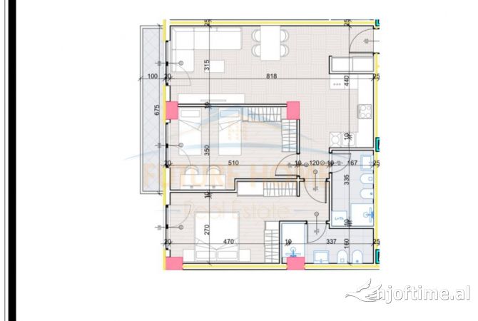 House for Sale 2+1 in Tirana - 108,600 Euro