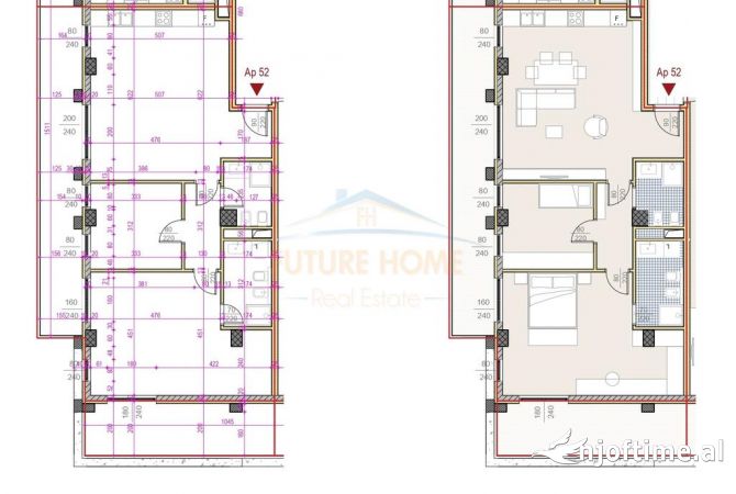 Shtepi ne shitje 2+1 ne Tirane - 799,650 Euro