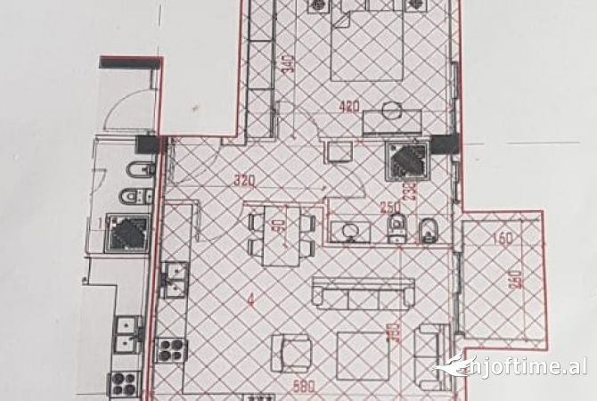 Shtepi ne shitje 1+1 ne Tirane - 62,000 Euro