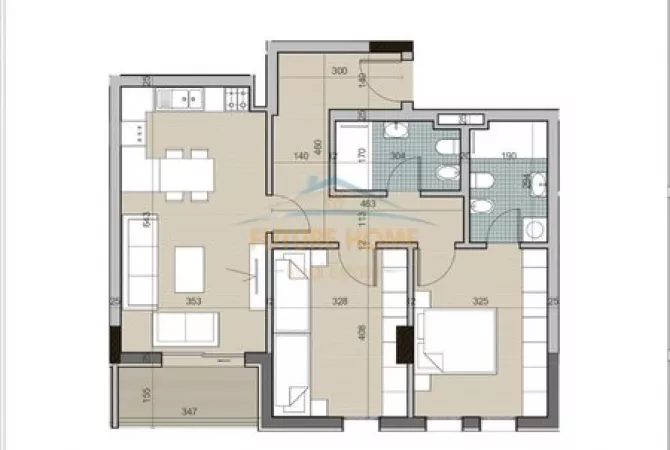 Shtepi ne shitje 2+1 ne Tirane - 105,540 Euro