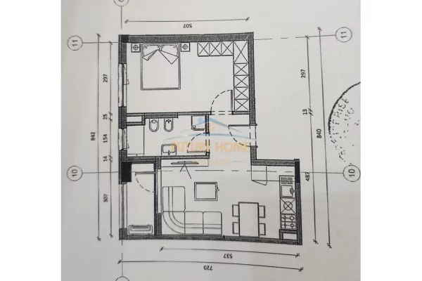 Shtepi ne shitje 1+1 ne Tirane - 108,000 Euro