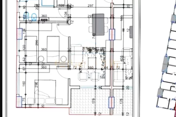 Shtepi ne shitje Apartament ne Tirane, 2+1, Mobilimi Bosh, pa mobiluar, Pagesa 73,420  Euro.