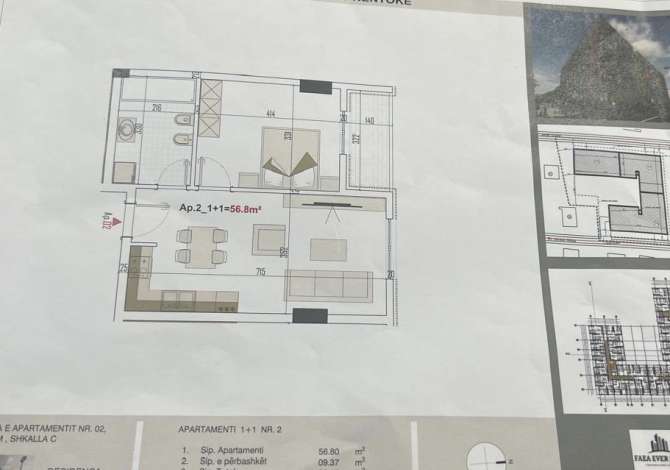 Shtepi ne shitje 1+1 ne Tirane - 66,000 Euro