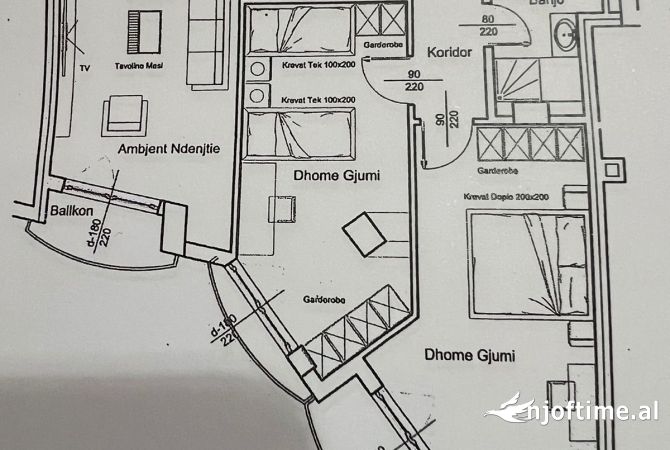 Shtepi ne shitje 2+1 ne Kavaje - 85,200 Euro