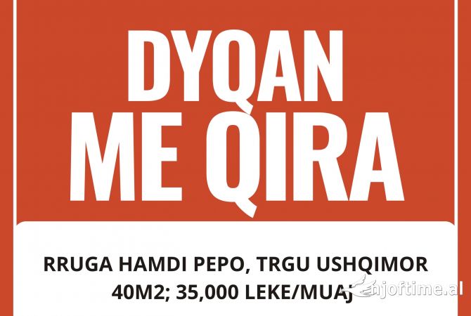 Ambient biznesi me qera 1+1 ne Tirane - 350 Euro