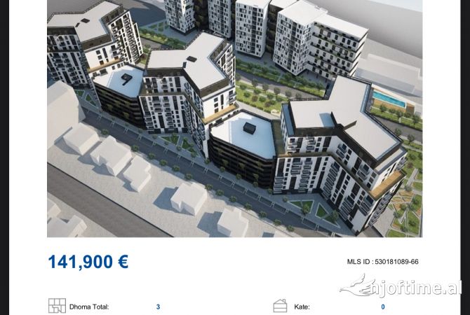 Shtepi ne shitje 2+1 ne Tirane - 141,900 Euro