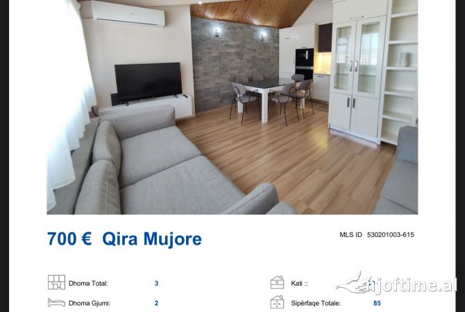 Shtepi me qera 2+1 ne Tirane - 700 Euro