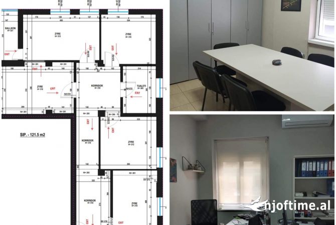 Ambient biznesi me qera 3+1 ne Tirane - 1,450 Euro