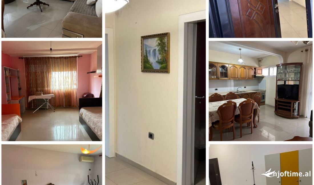 Shtepi me qera Apartament ne Tirane, 2+1, Mobilimi E mobiluar, Pagesa 650  Euro.