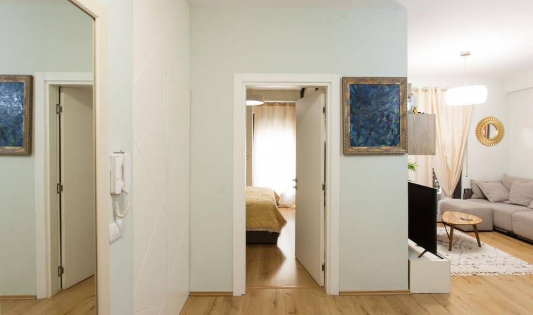 Shtepi me qera Apartament ne Tirane, 1+1, Mobilimi E mobiluar, Pagesa 600  Euro.