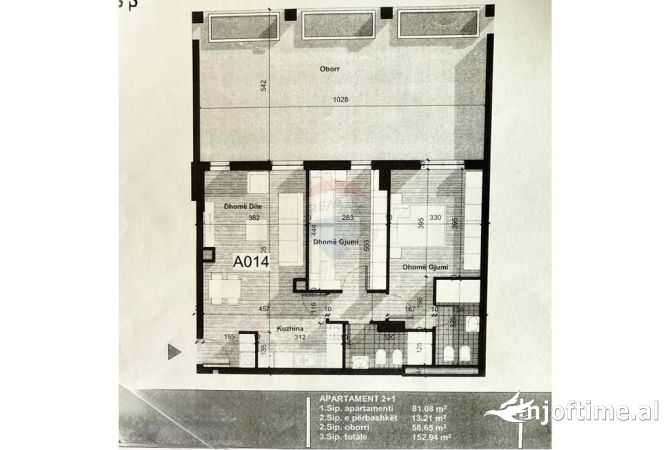 Casa in vendita 2+1 a Tirana - 113,000 Euro