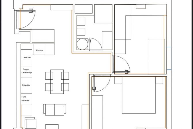 Shtepi ne shitje 2+1 ne Tirane - 95,000 Euro