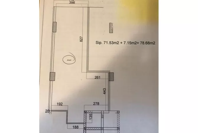 Ambient biznesi me qera 1+1 ne Tirane - 1,200 Euro
