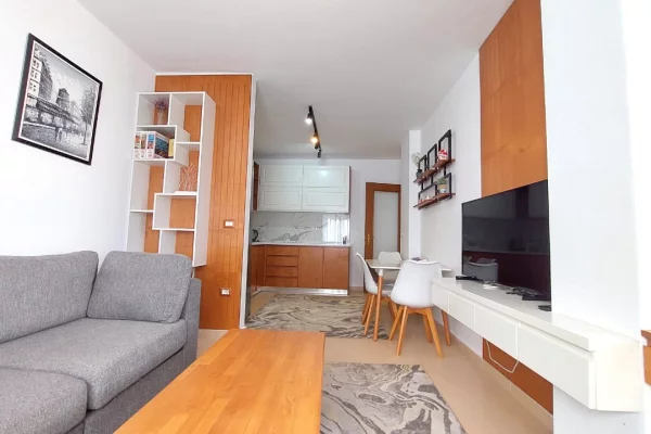 Shtepi me qera Apartament ne Tirane, 1+1, Mobilimi E mobiluar, Pagesa 55,000  Leke.