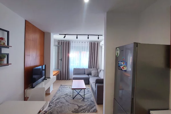 Shtepi me qera Apartament ne Tirane, 1+1, Mobilimi E mobiluar, Pagesa 55,000  Leke.