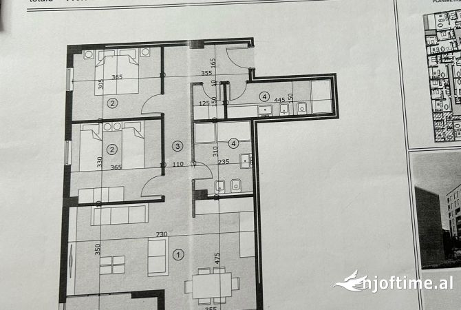 Shtepi ne shitje 2+1 ne Tirane - 155,000 Euro