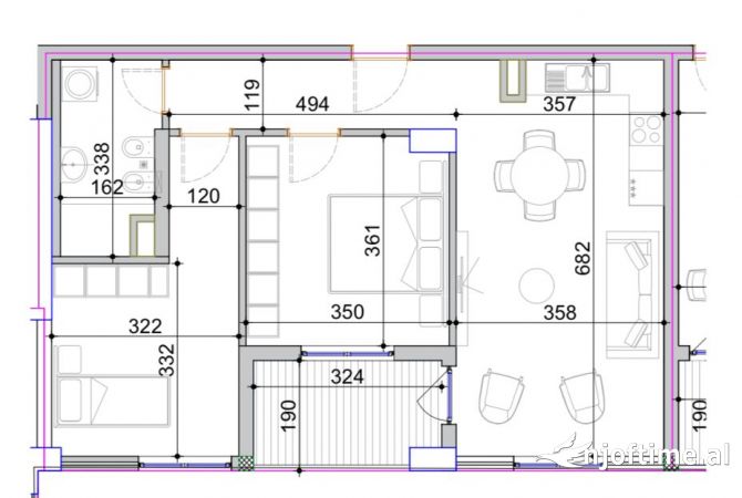 Shtepi ne shitje 3+1 ne Tirane - 220,000 Euro