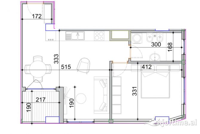 Shtepi ne shitje 2+1 ne Tirane - 180,000 Euro