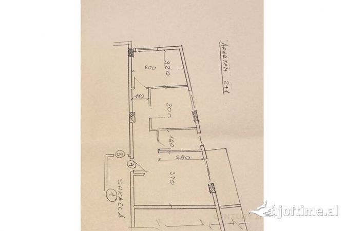 Shtepi ne shitje 2+1 ne Tirane - 93,000 Euro