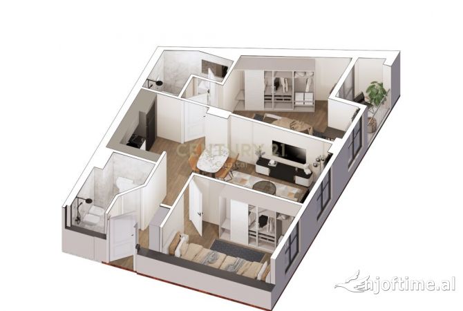 Shtepi ne shitje 2+1 ne Tirane - 158,500 Euro