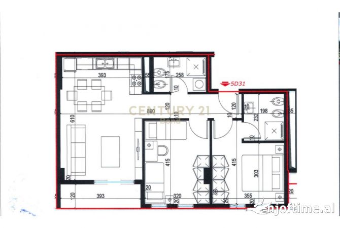 Shtepi ne shitje 2+1 ne Tirane - 88,872 Euro