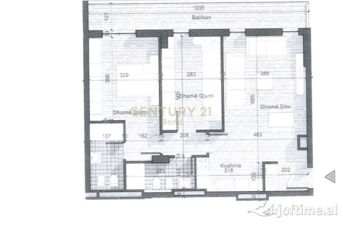 Shtepi ne shitje 2+1 ne Tirane - 108,965 Euro