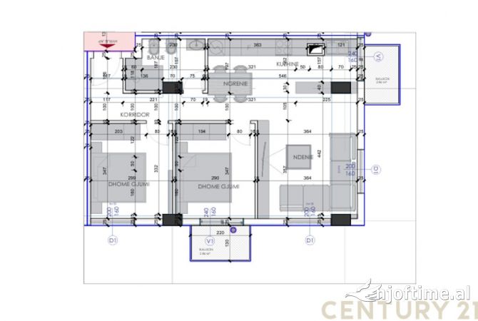 Shtepi ne shitje 2+1 ne Tirane - 136,800 Euro