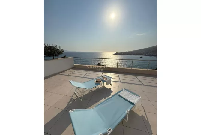 Shtepi ne shitje Penthose(kati i fundit panoramik) ne Sarande, 2+1, Mobilimi E mobiluar, Pagesa 335,000  Euro.