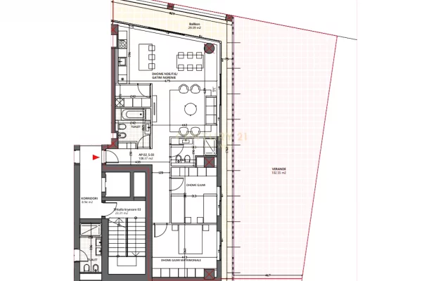 House for Sale 3+1 in Vlora - 643,000 Euro
