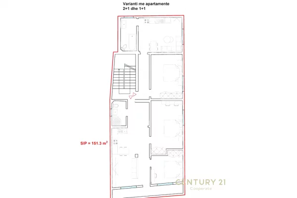 SHESIM GODINE KOMERCIALE 4-KATESHE NE QENDER TE XHAMLLIKUT